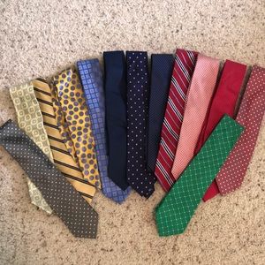 Silk tie collection. Will sell all together.
